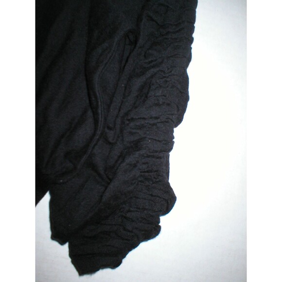 NWT Designer M Missoni Womens 10 Sweater 46 Black Cashmere Silk New Ruched Top - Picture 12 of 12